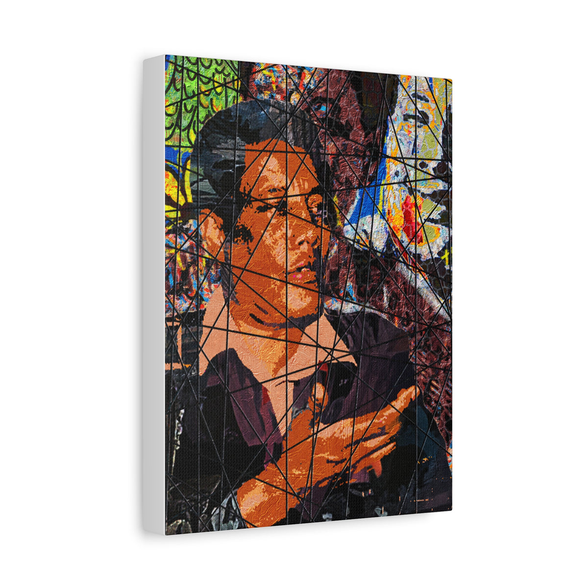 Maitre Artiste Afework Tekle Portrait | Modern Fine Art Canvas